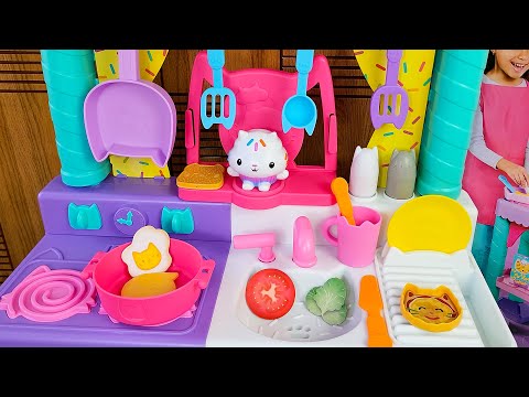 9 Minutes Satisfying with Unboxing Pink Play House Mini Kitchen