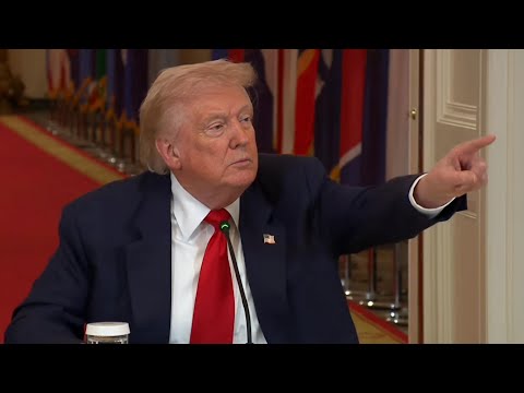 TRUMP AMTUSI MWANDISHI BAADA YA KUULIZA SWALI KUHUSU URUSI KUISAIDIA IRAN KWENYE VITA 