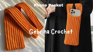 Cara Terbaru dan Mudah Membuat Iphone Pocket || Easy Crochet Phone Pocket For Beginner