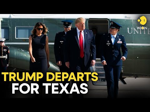Trump Departs For Texas | Trump Expected To Visit Texas After Deadly Floods | WION LIVE