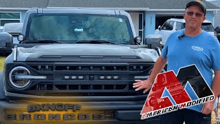 New Grille Install For The Bronco! Introducing The Armor Grille By American Modified
