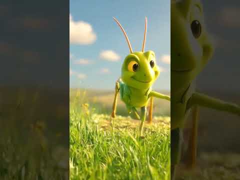 Con cào cào rất thích thể thao