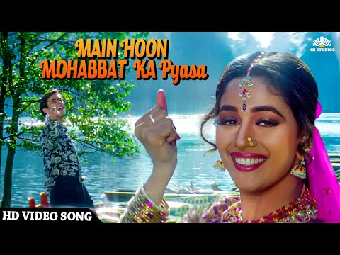 Main Hoon Mohabbat Ka Pyasa (4K) Video | Dil tera Aashiq | Salman Khan, Madhuri Dixit | Udit Narayan