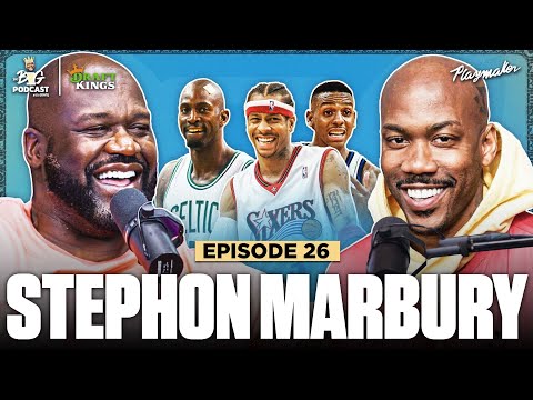 Stephon Marbury Gets Real W/ Shaq About His NBA Past, Eating Vaseline & Life In China | Ep 26