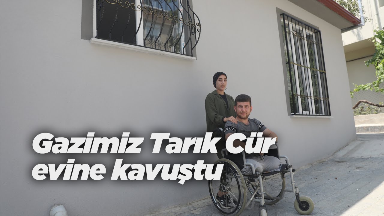 Gazimiz Evine Kavuştu