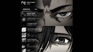 🧣🕊️ | song: back to friends #attackontitan #anime #shingekinokyojin
