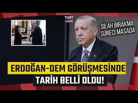Beştepe'de Kritik Görüşme! Cumhurbaşkanı Erdoğan Yarın DEM Parti Heyetini Kabul Edecek - TGRT Haber