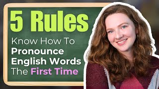 The 5 Essential Rules to English Pronunciation (🎁 Free Pack)