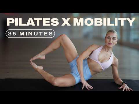 35 Minutes Pilates Strength and Mobility Workout | Full Body at Home Workout | Follow Along