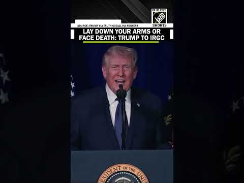 “Lay down your arms or...” US Prez Trump issues fresh warning to Iran Revolutionary Guard Corps