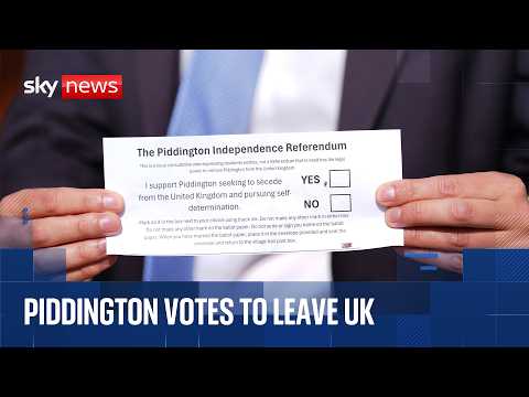 Oxfordshire village votes to leave UK in symbolic referendum vote