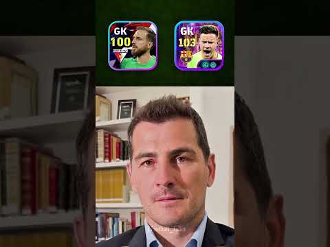 Iker Casillas pick the best current goalkeeper๐๐ฟ #efootball