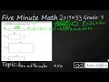 Perimeter of Rectangles and Concepts