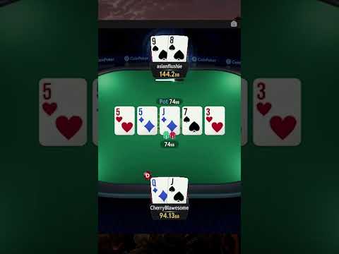 asianflushie needs to BARREL OFF this suited connector once he c-bets... #pokerstrategy #pokerstars