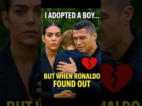 I Adopted A Boy… But When Ronaldo Found Out, What He Did Shocked Me #ronaldo