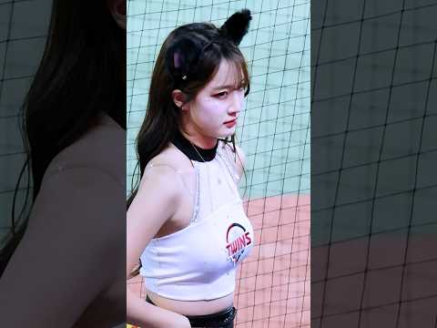 '시무룩한 표정' LG <strong>김태희</strong> 치어리더, 왜??