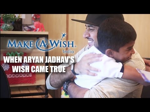 ROB fulfills wish of Aryan 