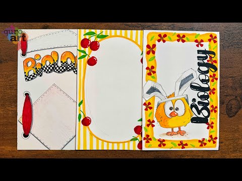 Biology Front Page Design for School Project | Assignment | Heading Design | Border Design on Paper