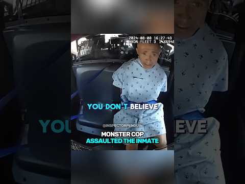 Monster Cop Assaulted The Inmate 🤯