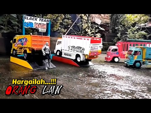 Keegoisan artis truk oleng |versi miniatur truk|