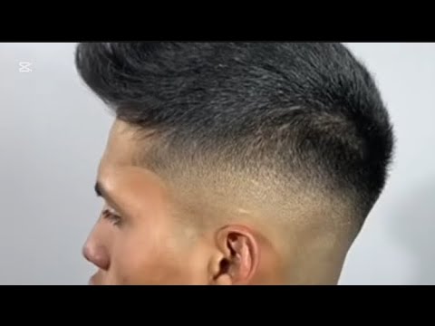 Mid fade para principiantes dela barbería