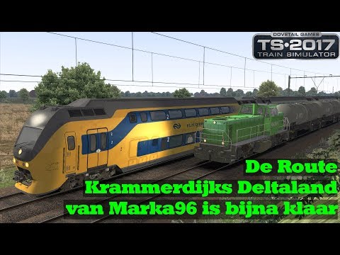 De Route Krammerdijks Deltaland van Marka96 is bijna klaar Train Simulator 2017