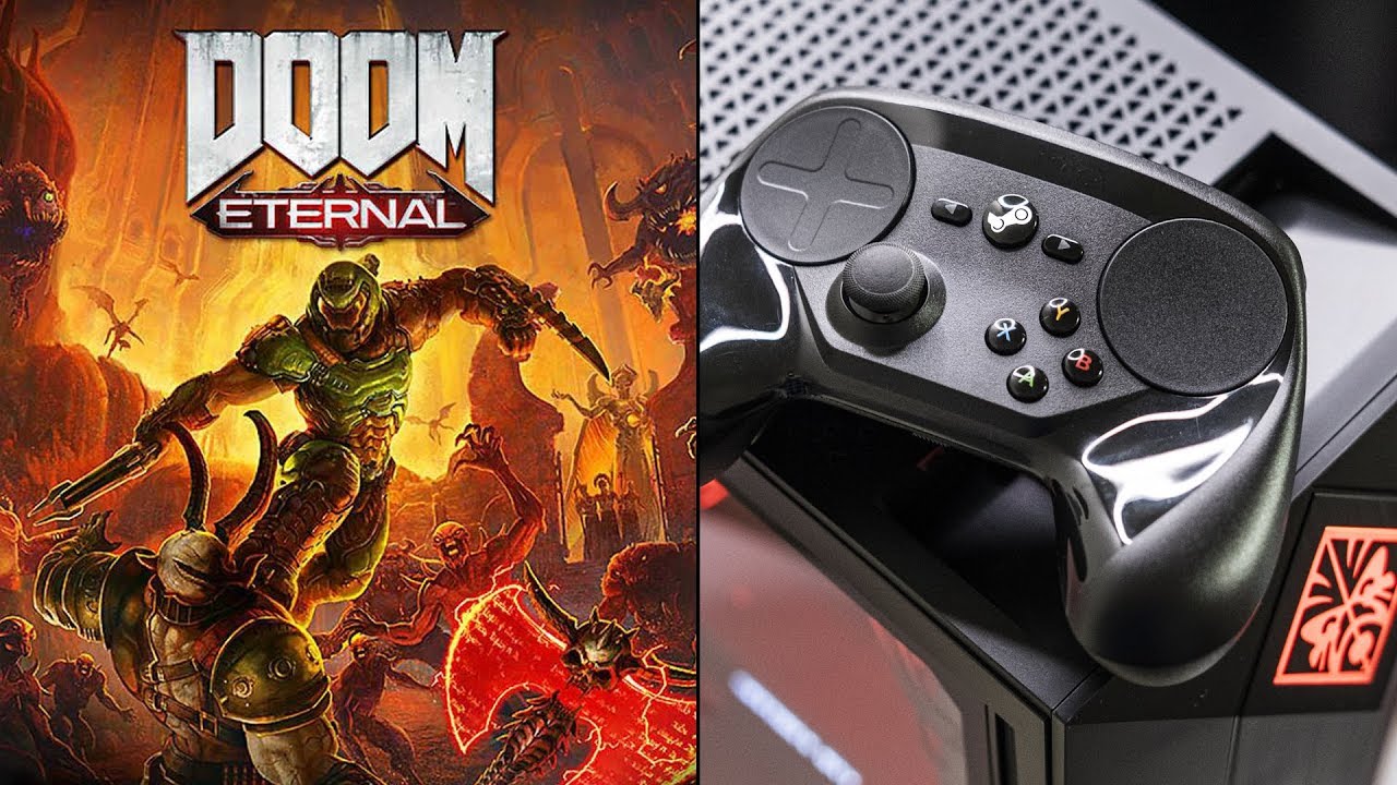 Streaming Doom Eternal PC on 9900k/2080 Ti with a Steam Controller