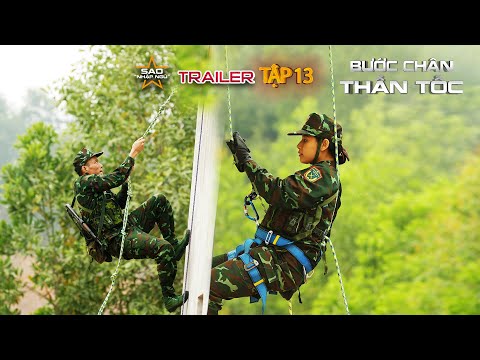 TRAILER TẬP 13 l Sao nhập ngũ 2022 lTin ở chính mình, Duy Khánh gặp nguy khi huấn luyện leo tường 3m