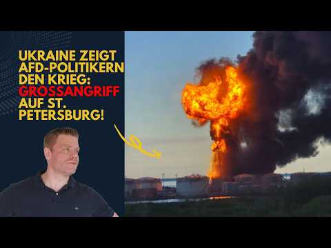 Vor AfD-Abgeordneten: Ukraine trifft St. Petersburg! Iran (43) Ukraine Lagebericht (582) und Q&A