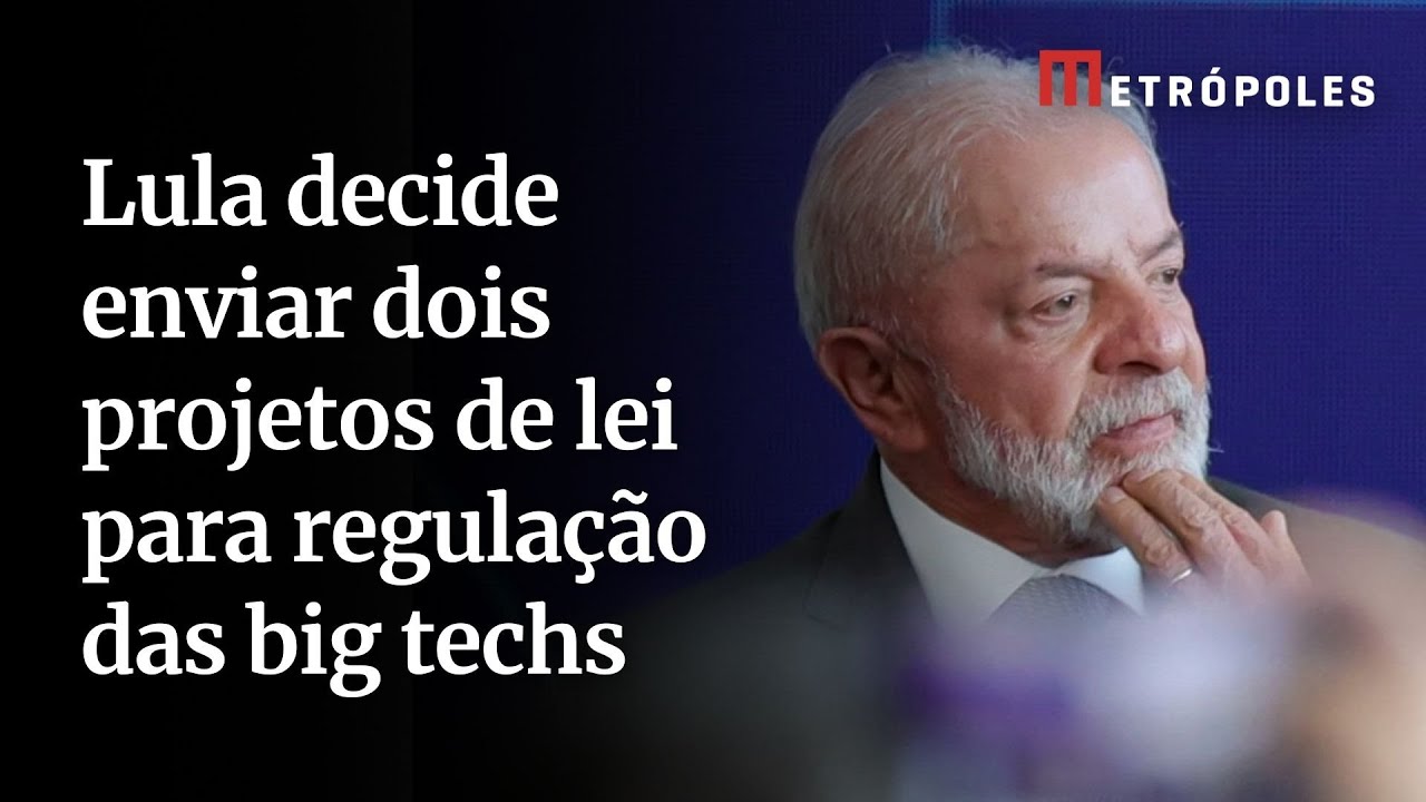Lula decide enviar dois projetos de lei para regulação das big techs