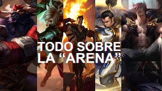 HISTORIA DE LA ARENA DE LEAGUE OF LEGENDS | Universo Lol | Halo