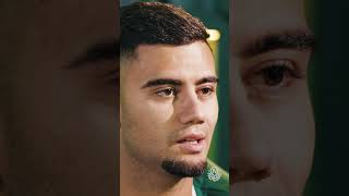 ANDREAS PEREIRA AGRADECE CARINHO DA FAMÍLIA PALMEIRAS