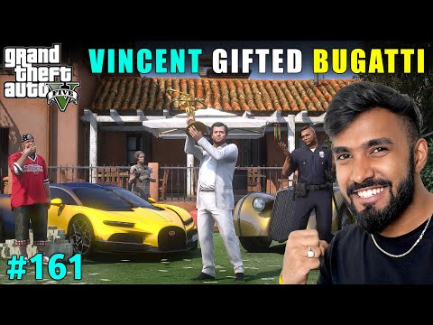 VINCENT GIFTED THE BILLION DOLLAR BUGATTI TO MICHAEL | TECHNO GAMERZ GTA 5 GAMEPLAY #159