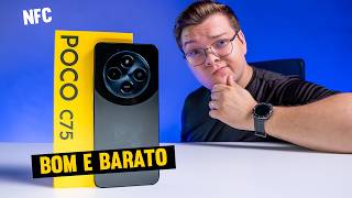 POCO C75! O melhor BARATINHO da XIAOMI? - Unboxing e Primeiras Impressões