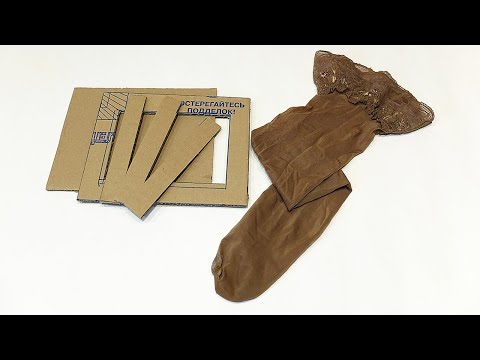 DIY Cardboard Picture Frame / Cloth Decor