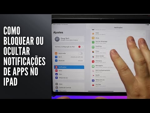 Como Bloquear ou Ocultar Notificações de Apps no iPad