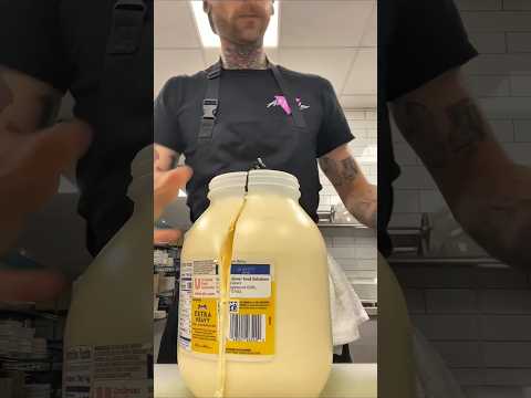 Know The Perfect Method to Cut Mayonnaise. #shortsvideo