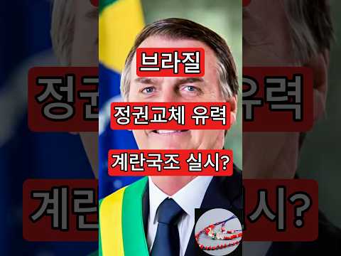 <strong>브라질</strong>, 정권교체 유력. 계란국조 실시?