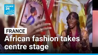 YouTube video thumbnail: African Fashion Takes Centre Stage at France's Galerie Lafayette