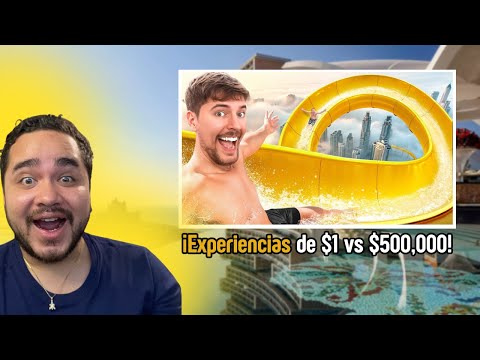 REACCION A ¡Experiencias de $1 vs $500,000!