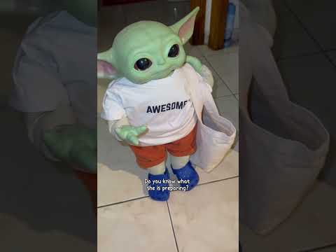 YO NO COMO ESO NI MU3RT0 🤣🤣🤣 # #humor #funny #babyyoda