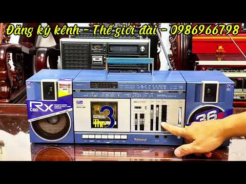 NATIONAL RX C60 ĐẸP XUẤT SẮC| HÀNG ĐẤU YAHOO NHẬT| CHI TIẾT XEM VIDEO