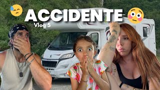 VLOG 5: viviendo en autocaravana 🚌 accidente y pensamos en ABANDONAR🥲