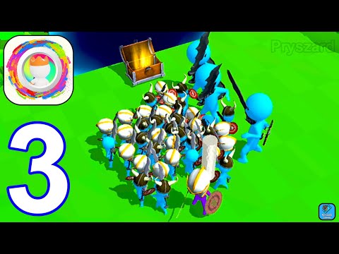 Clash Commander: My Mini Army - Gameplay Walkthrough Part 3 Level 6 Max Army Commander (iOS,Android)