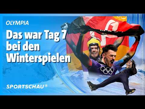Drama um Malinin, deutsche Medaillen im Skeleton: Die Highlights vom 13.02. | Olympia | Sportschau