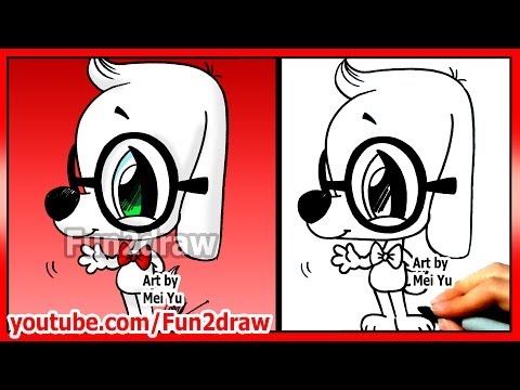 Easy Cartoon Movie Characters - Mr. Peabody How to...