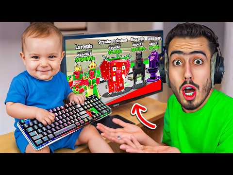 اصغر متابع فاجئني باقوى حساب في ماب السرقة 😱 (اعطاني سيكرت نادر) !!