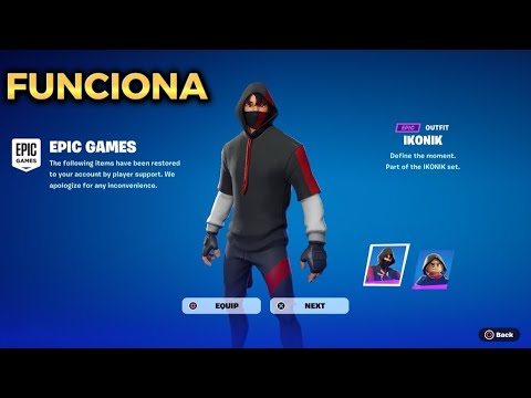 ¡ COMO CONSEGUIR la skin IKONIK *GRATIS* en 2024 en Fortnite ! Temporada 5 Capítulo 2✅