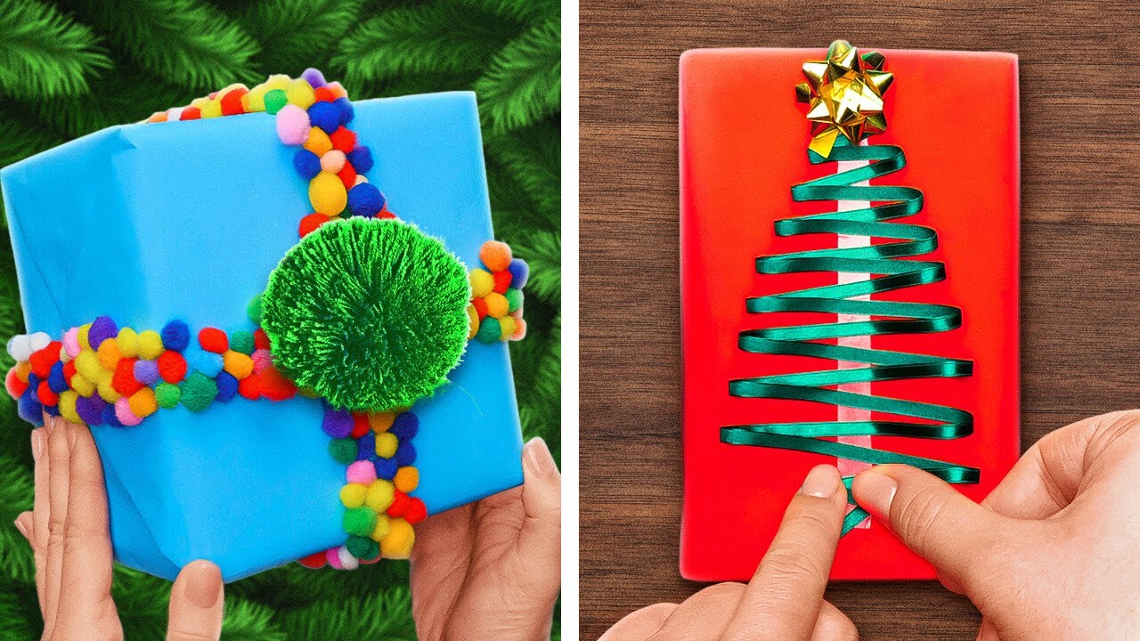 Christmas crafts: Festive gift wrapping ideas for Secret Santa