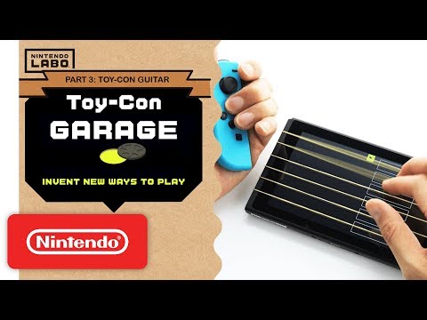 Nintendo Labo - Invent New Ways To Play With Toy-Con Garage - Part 3